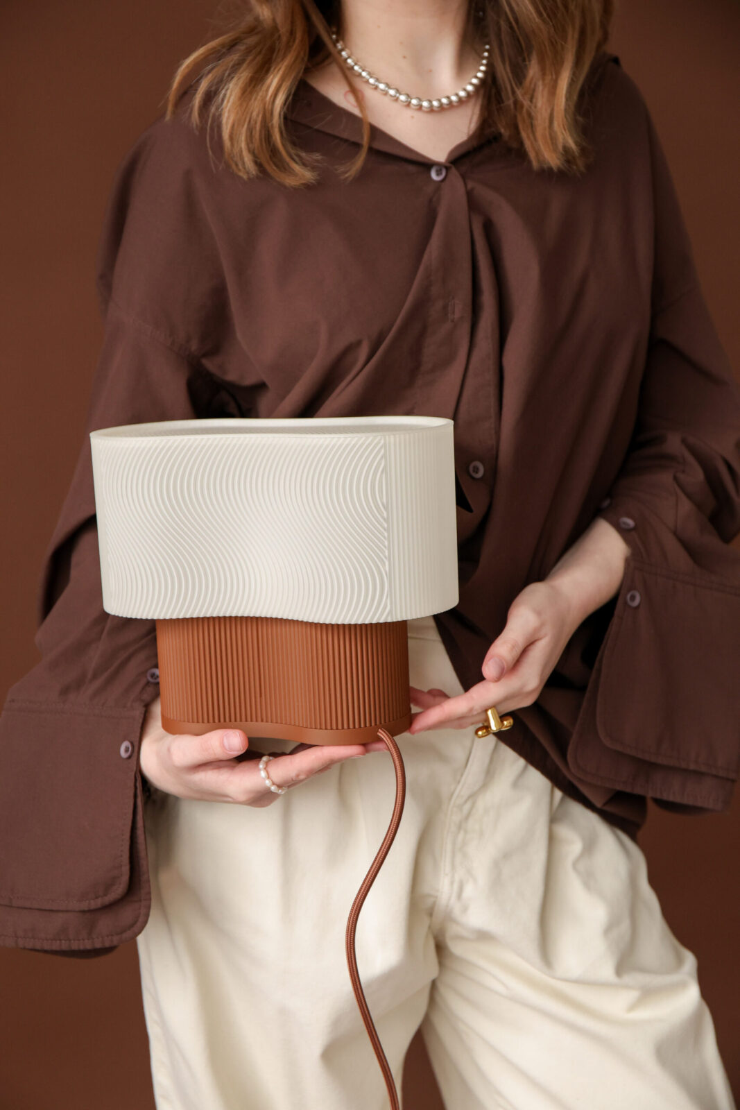 Wave Lamp Choco