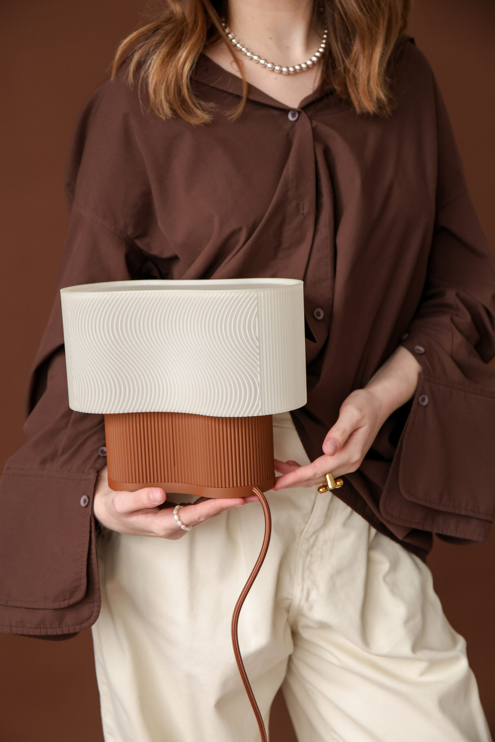 Wave Lamp Choco