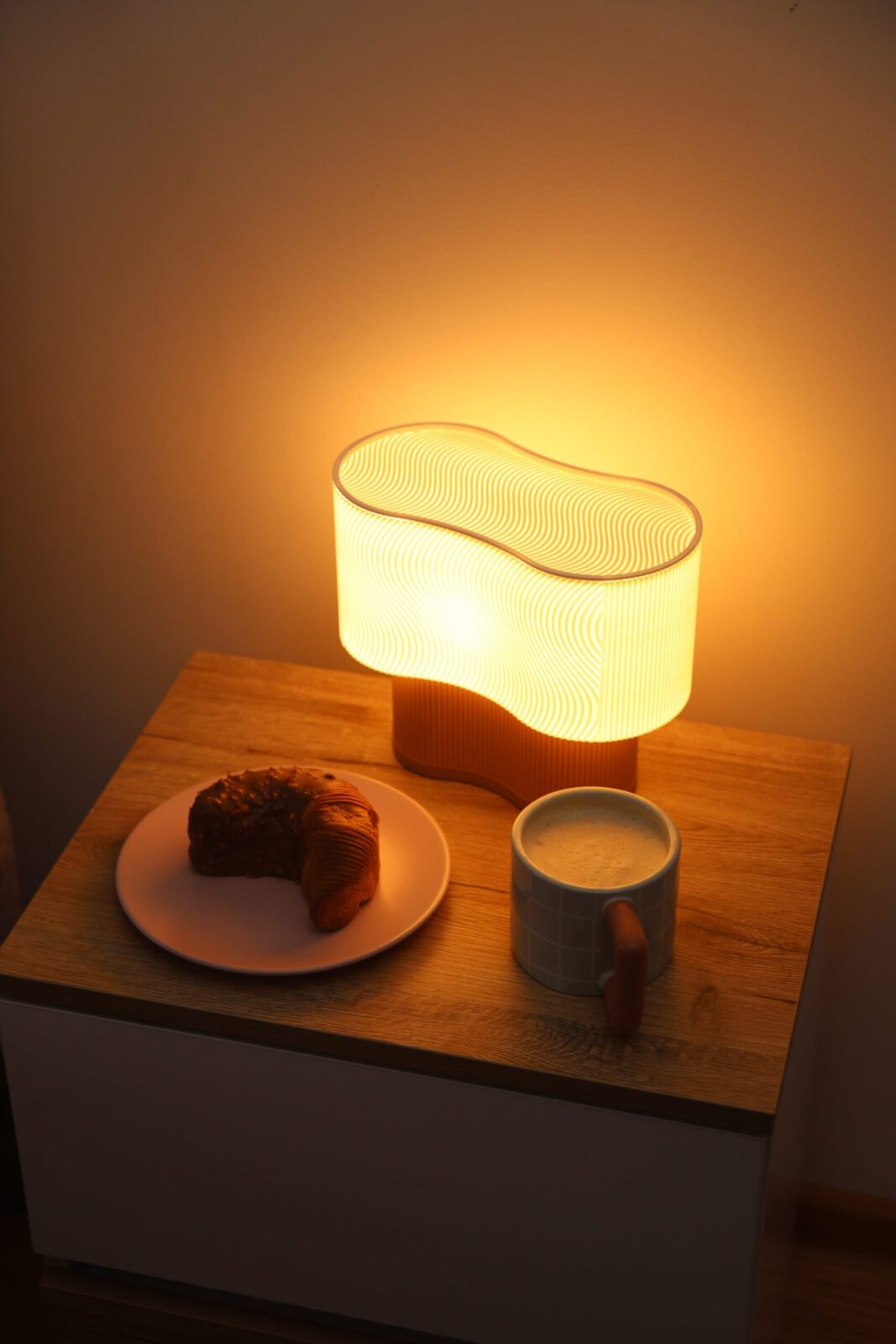 Wave Lamp Sand White - Зображення 2