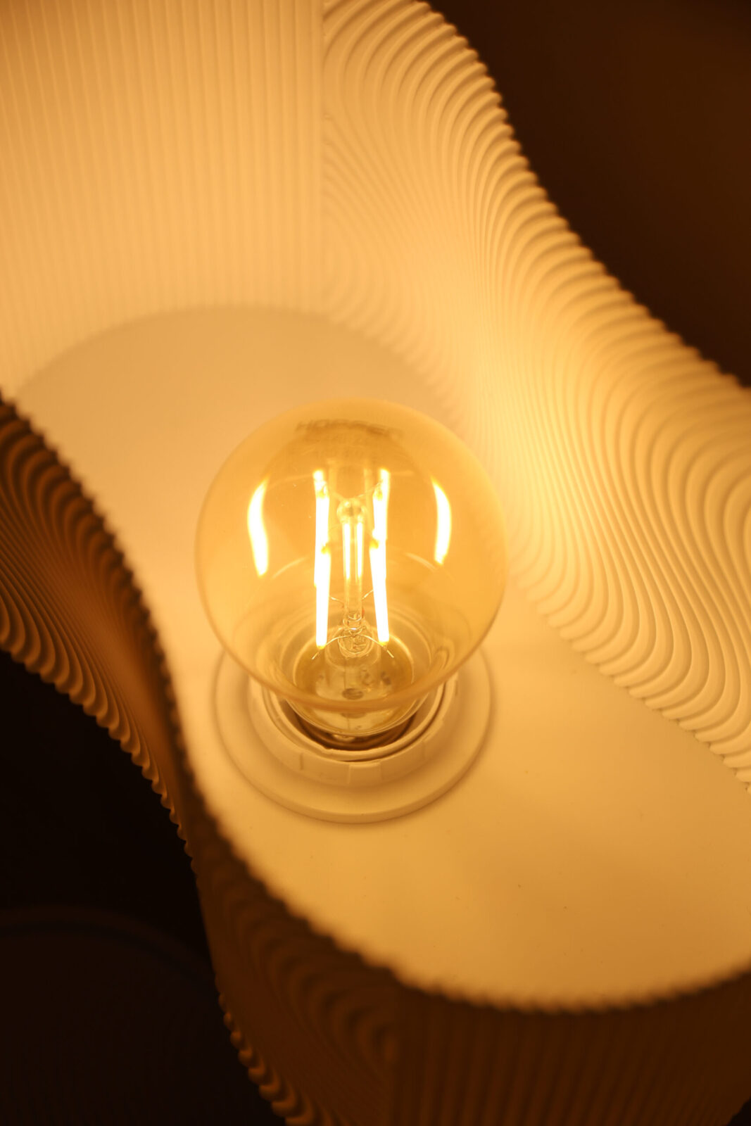 Wave Lamp Sand White - Зображення 3